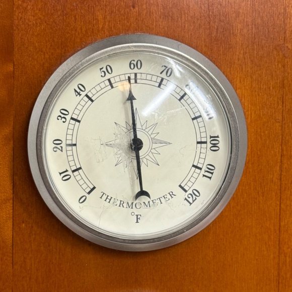 Vintage Springfield Weather Station Golfing Thermometer Barometer Humidity USA - Picture 3 of 5